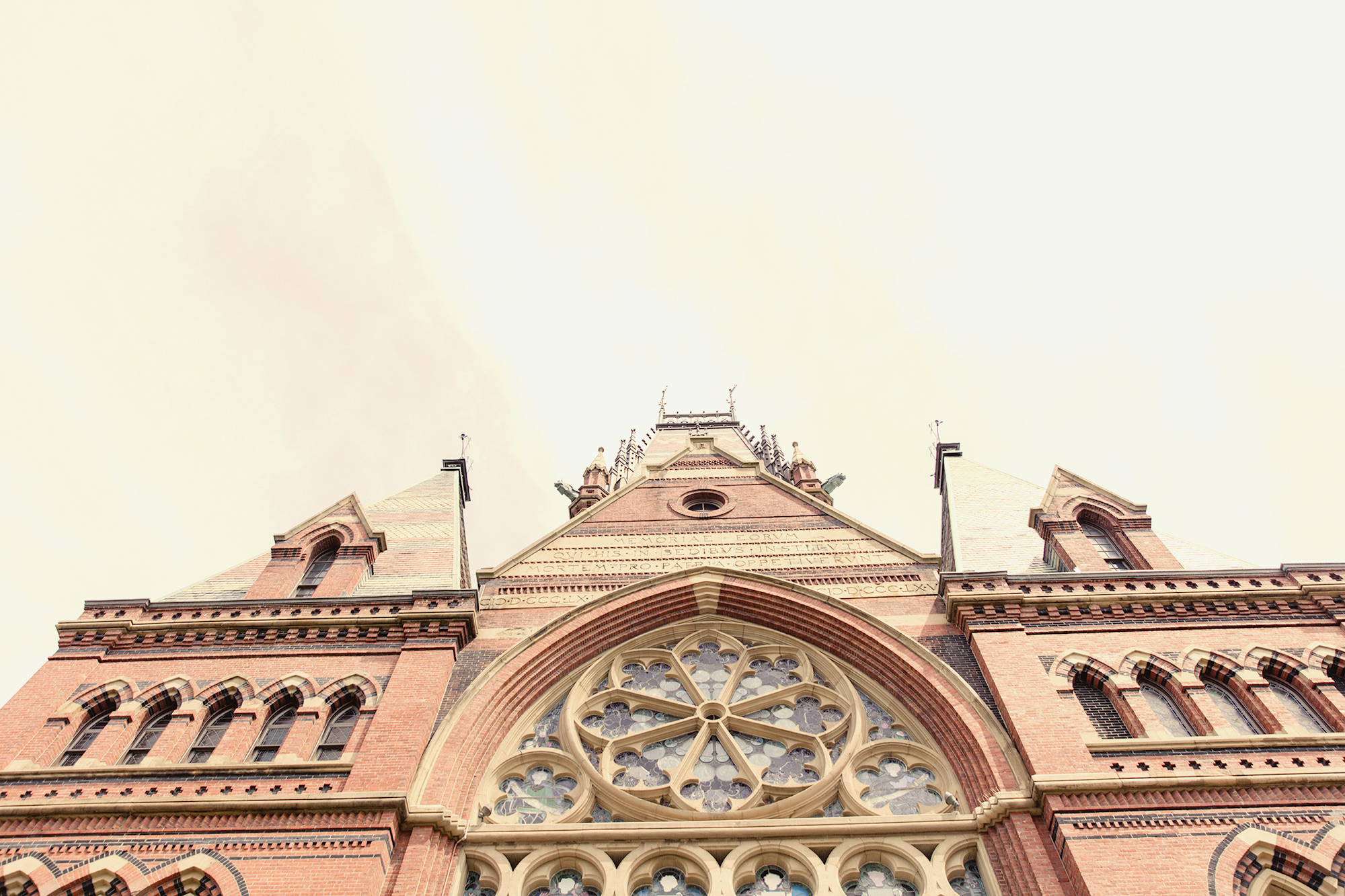 top of Memorial Hall