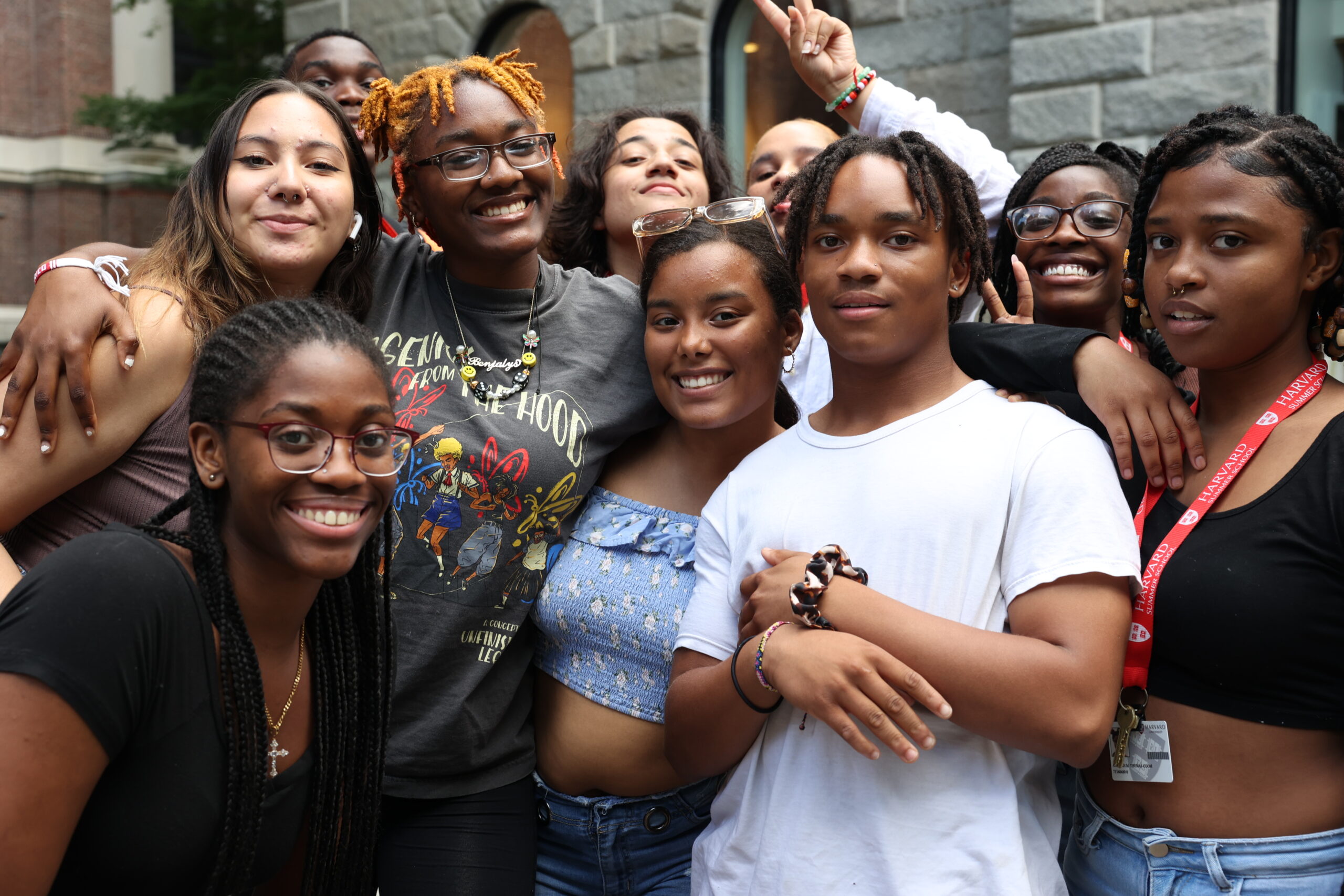 Crimson Summer Academy students