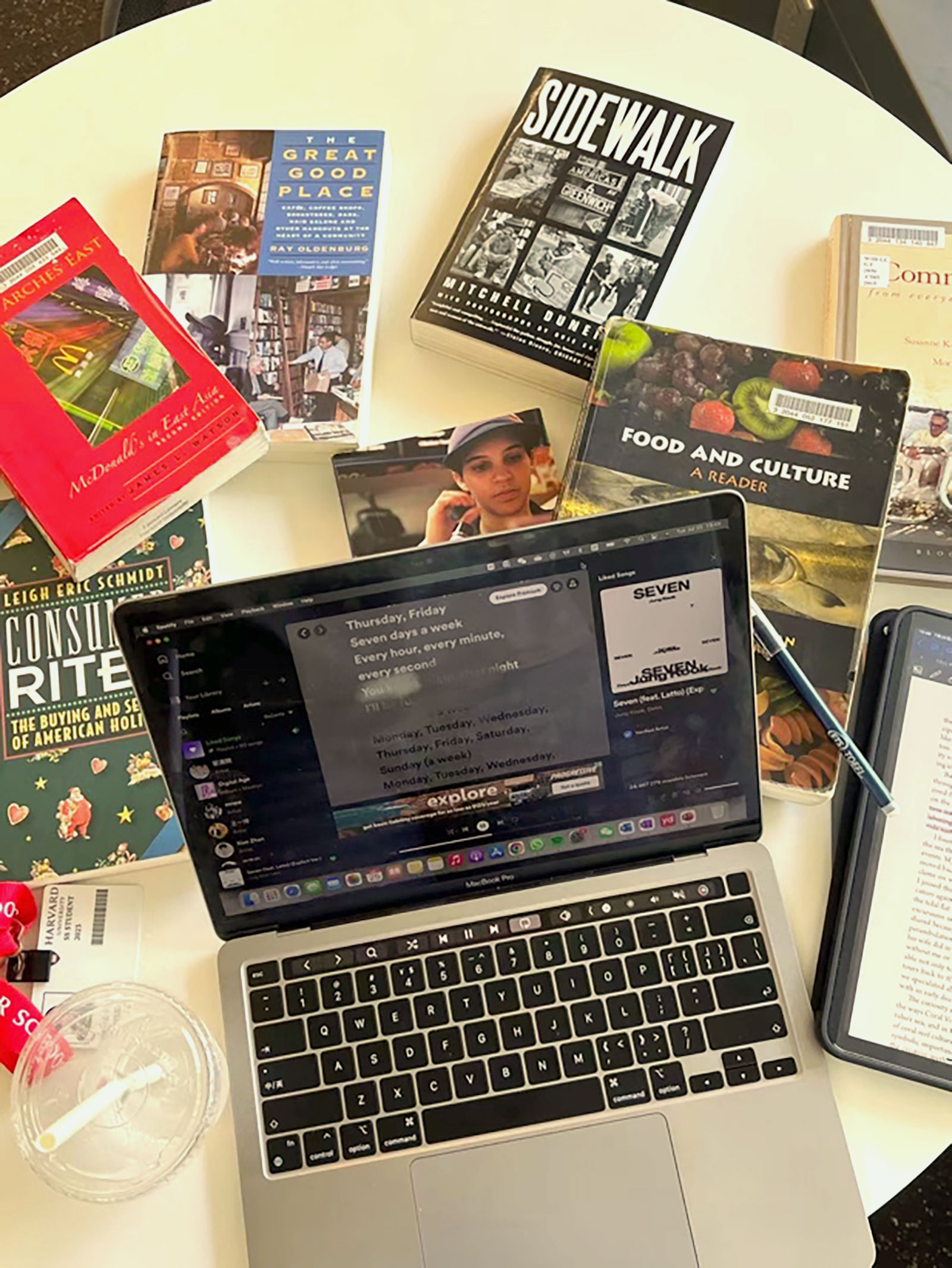 Study materials.