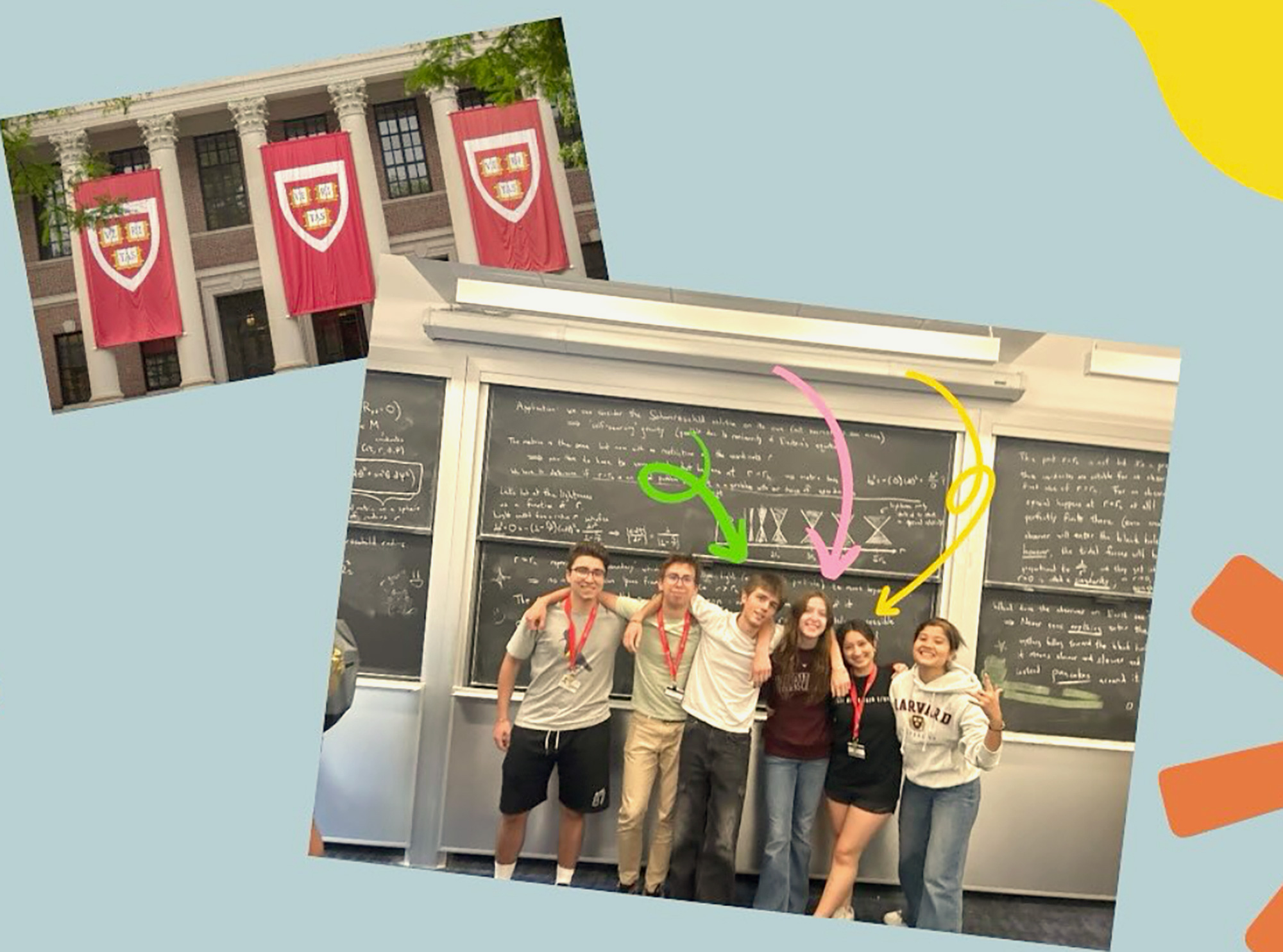 Summer student group photo.